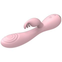 NALONE - MAGIC STICK VIBRATOR MIT KANINCHEN - HELLROSA – Produktansicht 2