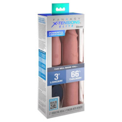 FANTASY X- TENSIONS - PIPEDREAMS HÜLSE 22,86 CM + 7,62 CM STECKVERBINDUNG REMOTE SKIN – Produktansicht 3