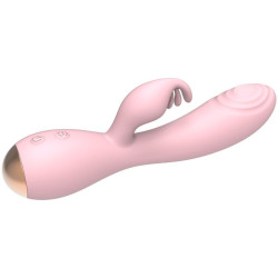 NALONE - MAGIC STICK VIBRATOR MIT KANINCHEN - HELLROSA – Produktansicht 4