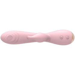NALONE - MAGIC STICK VIBRATOR MIT KANINCHEN - HELLROSA – Produktansicht 5