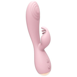 NALONE - MAGIC STICK VIBRATOR MIT KANINCHEN - HELLROSA – Produktansicht 6