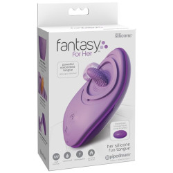 FANTASY FOR HER - IHRE SILIKON-SPASS-ZUNGE LILA – Produktansicht 5