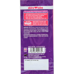 SKINS – FRUCHTIGES, WASSERBASIERTES GLEITMITTEL MANGO & PASSIONSFRUCHT, EINZELDOSIERUNG 5 ML – Produktansicht 2