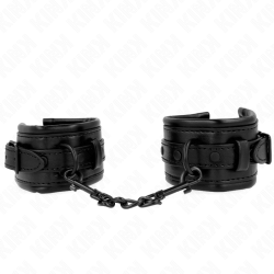 KINK - HANDGELENKFESSELN SCHWARZ VERSTELLBAR 20-30 CM X 6 CM – Produktansicht 2