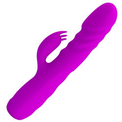 PRETTY LOVE - MELANIE PURPLE WIEDERAUFLADBARER KANINCHENVIBRATOR – Produktansicht 3