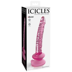ICICLES - N. 86 GLASDILDO MIT SAUGNAPF – Produktansicht 2