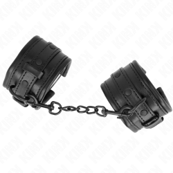KINK - HANDGELENKFESSELN SCHWARZ VERSTELLBAR 20-30 CM X 6 CM – Produktansicht 3