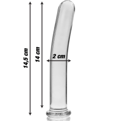 NEBULA SERIES BY IBIZA - MODELL 8 DILDO BOROSILIKATGLAS – Produktansicht 3