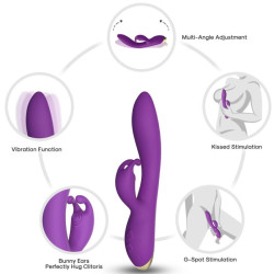 ARMONY - BONNIE VIBRATOR KANINCHEN LILA – Produktansicht 2
