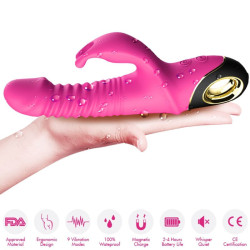 ARMONY - ZING DILDO VIBRATOR KANINCHEN FUCHSIA – Produktansicht 4