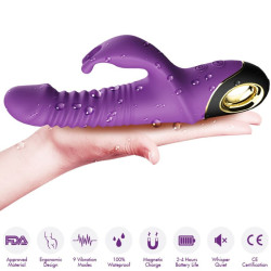 ARMONY - ZING DILDO VIBRATOR KANINCHEN LILA – Produktansicht 4