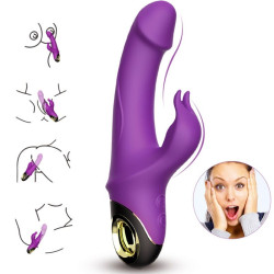 ARMONY - METEROR DILDO VIBRATOR RABBIT LILA – Produktansicht 2