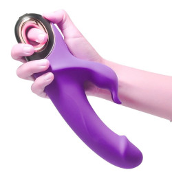 ARMONY - METEROR DILDO VIBRATOR RABBIT LILA – Produktansicht 4
