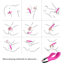 ARMONY - VIBRATOR KANINCHEN FUCHSIA – Produktansicht 2