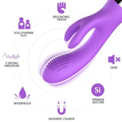 ARMONY - VIBRATOR KANINCHEN LILA – Produktansicht 3