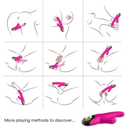 ARMONY - ETERNITY VIBRATOR SILIKON FUCHSIA – Produktansicht 2