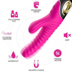 ARMONY - ETERNITY VIBRATOR SILIKON FUCHSIA – Produktansicht 3