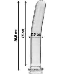NEBULA SERIES BY IBIZA - MODELL 9 DILDO BOROSILIKATGLAS – Produktansicht 3