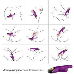 ARMONY - ETERNITY VIBRATOR SILIKON LILA – Produktansicht 2
