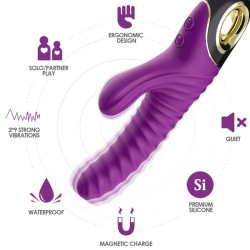 ARMONY - ETERNITY VIBRATOR SILIKON LILA – Produktansicht 3