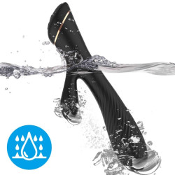 ARMONY - VIBRATOR KANINCHEN SILIKON SCHWARZ – Produktansicht 2