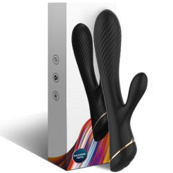ARMONY - VIBRATOR KANINCHEN SILIKON SCHWARZ – Produktansicht 4
