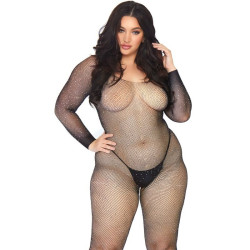 LEG AVENUE - CRYTALIZED NET BODY STOCKING 1X-2X – Produktansicht 3
