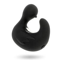 BLACK&SILVER - DUCKYMANIA WIEDERAUFLADBARER SILIKON-STIMULIERENDER ENTENHÜHLING – Produktansicht 5