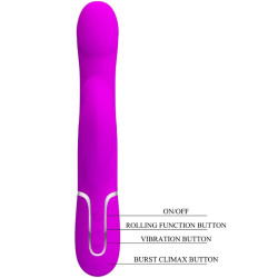 PRETTY LOVE - RABBIT VIBRATOR PERLEN VIOLET – Produktansicht 8