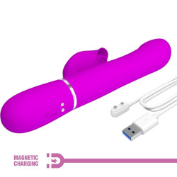PRETTY LOVE - RABBIT VIBRATOR PERLEN VIOLET – Produktansicht 9