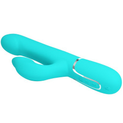 PRETTY LOVE - RABBIT VIBRATOR PEARLS AQUA GREEN – Produktansicht 6