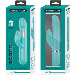 PRETTY LOVE - RABBIT VIBRATOR PEARLS AQUA GREEN – Produktansicht 10