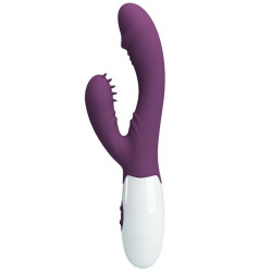 PRETTY LOVE - ANDRE RABBIT VIBRATOR & G-PUNKT-STIMULATOR LILA – Produktansicht 2