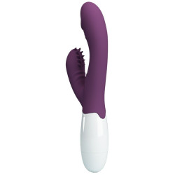 PRETTY LOVE - ANDRE RABBIT VIBRATOR & G-PUNKT-STIMULATOR LILA – Produktansicht 3