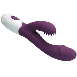 PRETTY LOVE - ANDRE RABBIT VIBRATOR & G-PUNKT-STIMULATOR LILA – Produktansicht 5