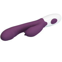 PRETTY LOVE - ANDRE RABBIT VIBRATOR & G-PUNKT-STIMULATOR LILA – Produktansicht 6