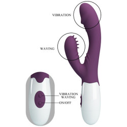PRETTY LOVE - ANDRE RABBIT VIBRATOR & G-PUNKT-STIMULATOR LILA – Produktansicht 8