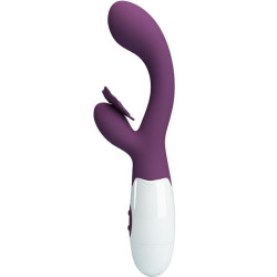 PRETTY LOVE - BUTTERFLY KISS RABBIT VIBRATOR & G-SPOT STIMULATOR LILA – Produktansicht 2