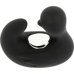 BLACK&SILVER - DUCKYMANIA WIEDERAUFLADBARER SILIKON-STIMULIERENDER ENTENHÜHLING – Produktansicht 6