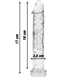 NEBULA SERIES BY IBIZA - MODELL 12 DILDO BOROSILIKATGLAS – Produktansicht 3
