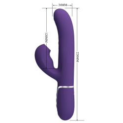 PRETTY LOVE - PERLITA G-SPOT VIBRATOR 3 IN 1 MULTIFUNKTIONS-LILA – Produktansicht 8