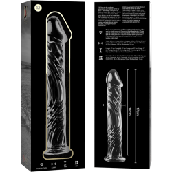 NEBULA SERIES BY IBIZA - MODELL 12 DILDO BOROSILIKATGLAS – Produktansicht 6
