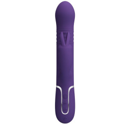 PRETTY LOVE - COALE RABBIT VIBRATOR 4 IN 1 LILA – Produktansicht 3