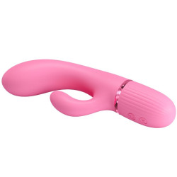 PRETTY LOVE - MARSKI RABBIT VIBRATOR & G-SPOT ROSA – Produktansicht 4