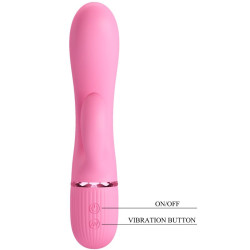 PRETTY LOVE - MARSKI RABBIT VIBRATOR & G-SPOT ROSA – Produktansicht 7