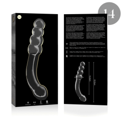 NEBULA SERIES BY IBIZA - MODELL 14 DILDO BOROSILIKATGLAS – Produktansicht 4
