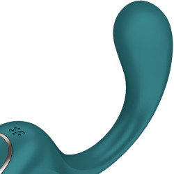 SATISFYER - G FOR GODDESS 2 HASE-VIBRATORFLASCHE GRÜN – Produktansicht 2