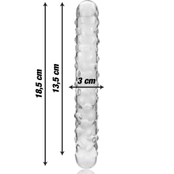 NEBULA SERIES BY IBIZA - MODELL 15 DILDO BOROSILIKATGLAS – Produktansicht 3