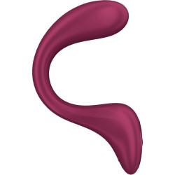 SATISFYER - G FOR GODDESS 2 RABBIT VIBRATOR FLASCHE BORDEAUX – Produktansicht 3