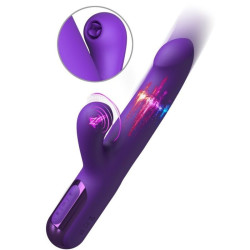 FANTASY FOR HER - SUPER SONIX THRUSTER RABBIT VIBRATOR LILA – Produktansicht 2